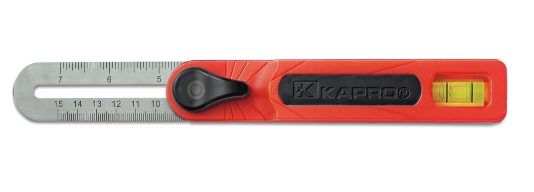 Ställbar vinkelhake med vattenpass, Kapro - 4