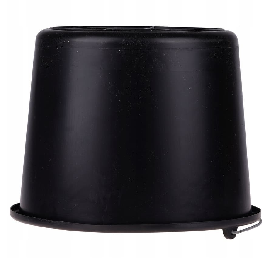 Mäthink 5st, graderad, blandartunna i plast, svart, för vatten till fix, fog, spackel etc (Mängd (Liter) : 20) - 2