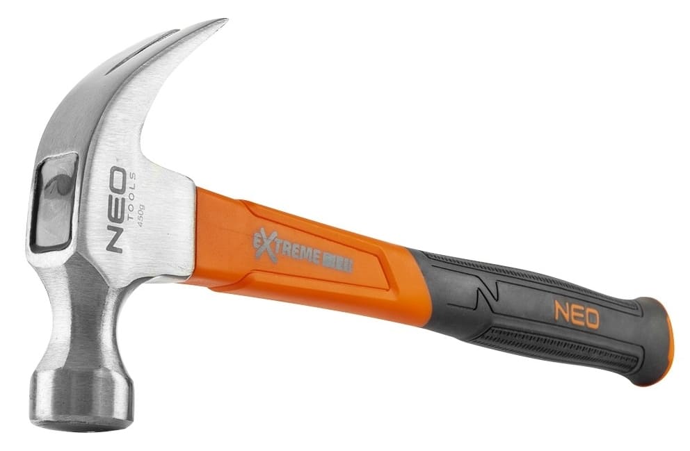 Hammare 6st kolfiber 450G, snickarhammare, NEO Tools