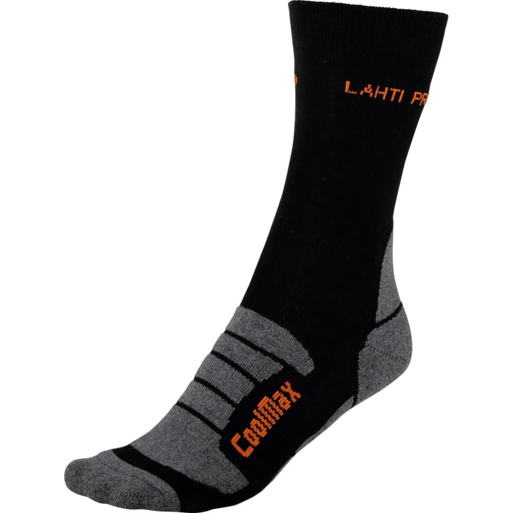 LahtiPro Vinterstrumpor, varma arbetsstrumpor, grå-orange, 1 par, LAHTI (Skostorlek : 43)
