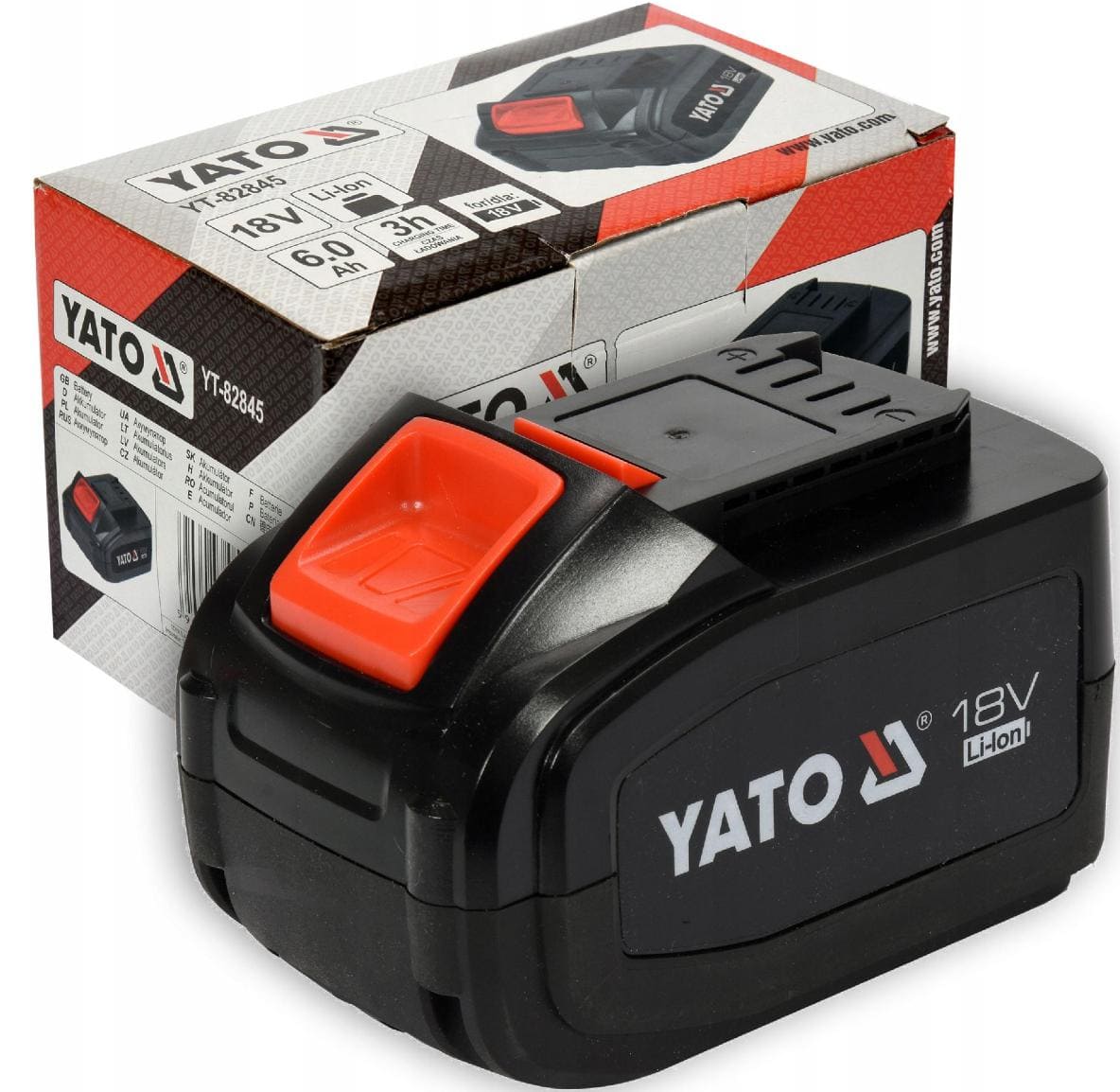 Batteri 18V 6Ah Li-Ion, YATO - 4