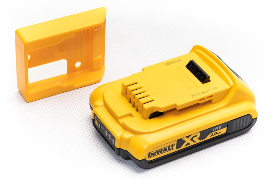 Stealth Mounts Batterihållare 6 st. för DEWALT XR 18v 20v 54v 60v Flexvolt, STEALTHMOUNTS - 9