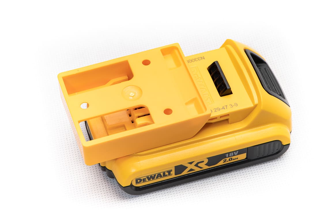 Stealth Mounts Batterihållare 6 st. för DEWALT XR 18v 20v 54v 60v Flexvolt, STEALTHMOUNTS - 8