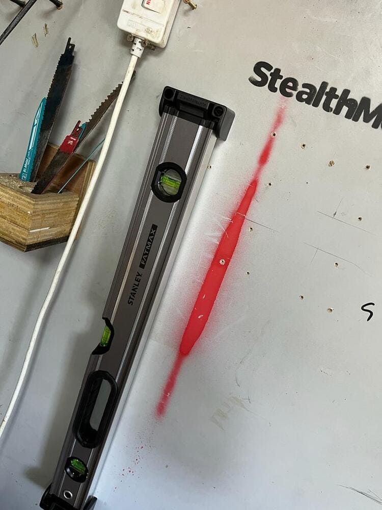 Stealth Mounts Universalfästen för vattenpass, 2 par, STEALTHMOUNTS - 5