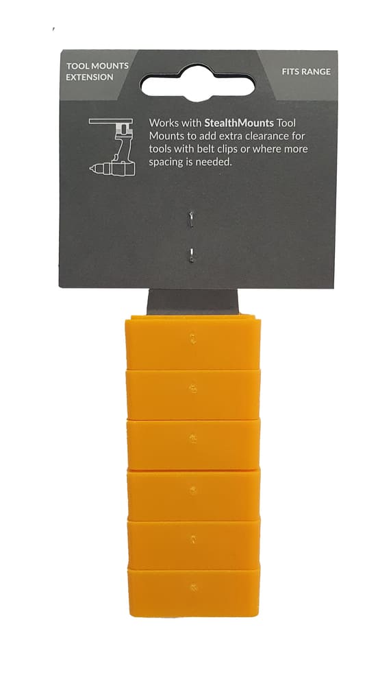 Stealth Mounts Distanser för verktygsfästen, 6 st, STEALTHMOUNTS - 9