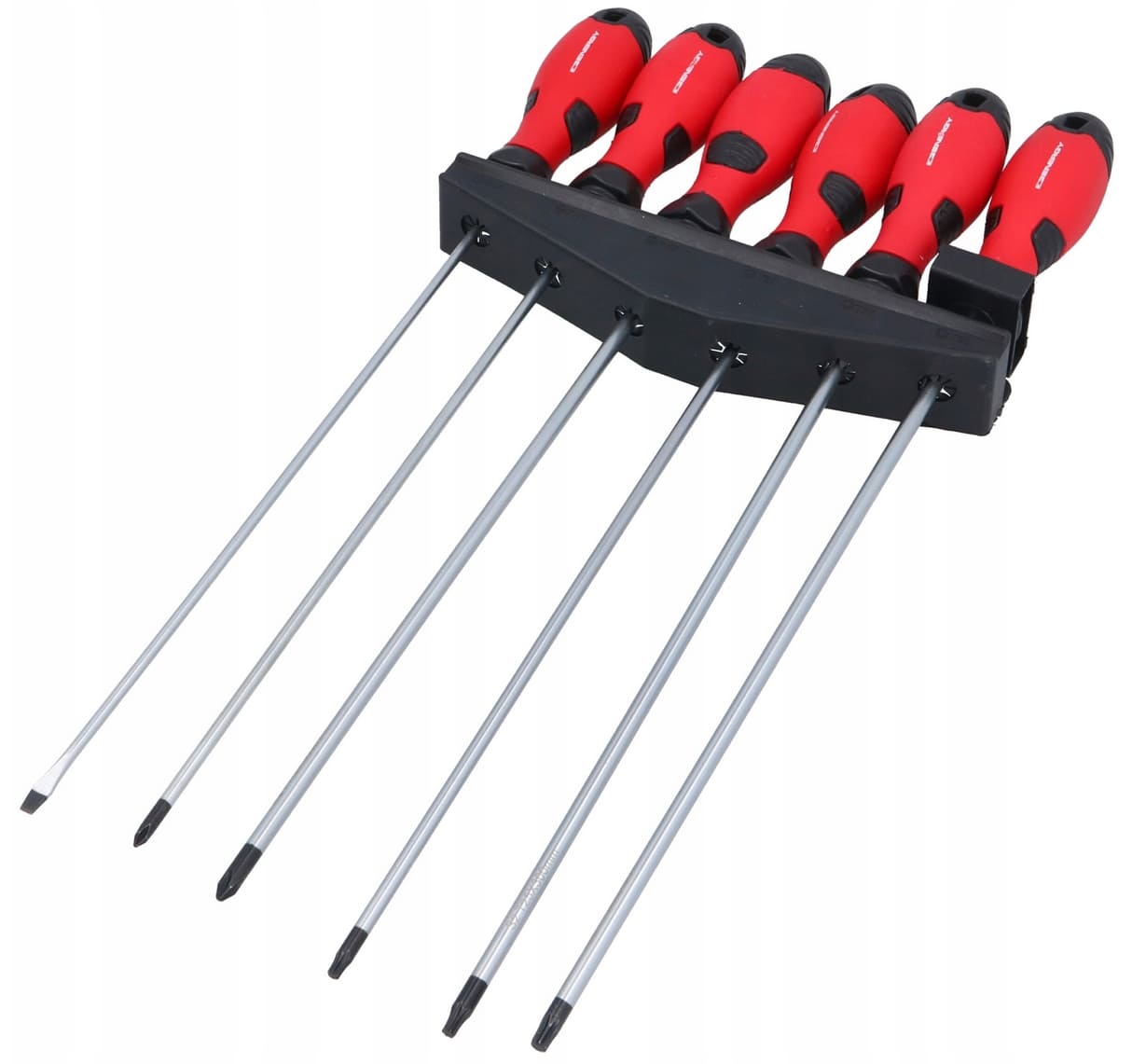 Övriga 3 Långa smala skruvmejslar, 6st, 30 cm, platt, stjärna, TORX, Energy