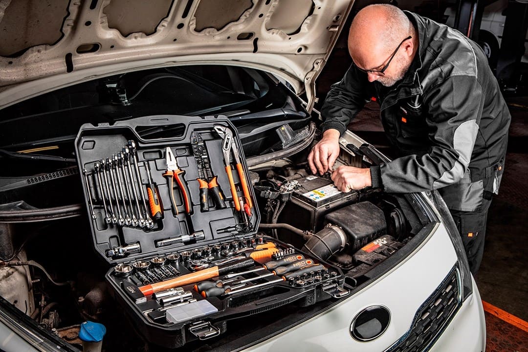 Neo Tools Hylsnyckelsats 100 delar 1/2, 1/4, NeoTools - 2