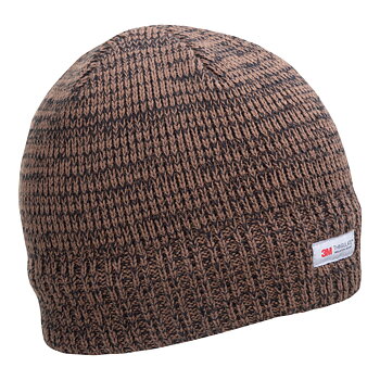 LahtiPro Mössa, Mössa, Acrylic Hat, Thinsulate Thermal Lining, Brown Melange, LAHTI