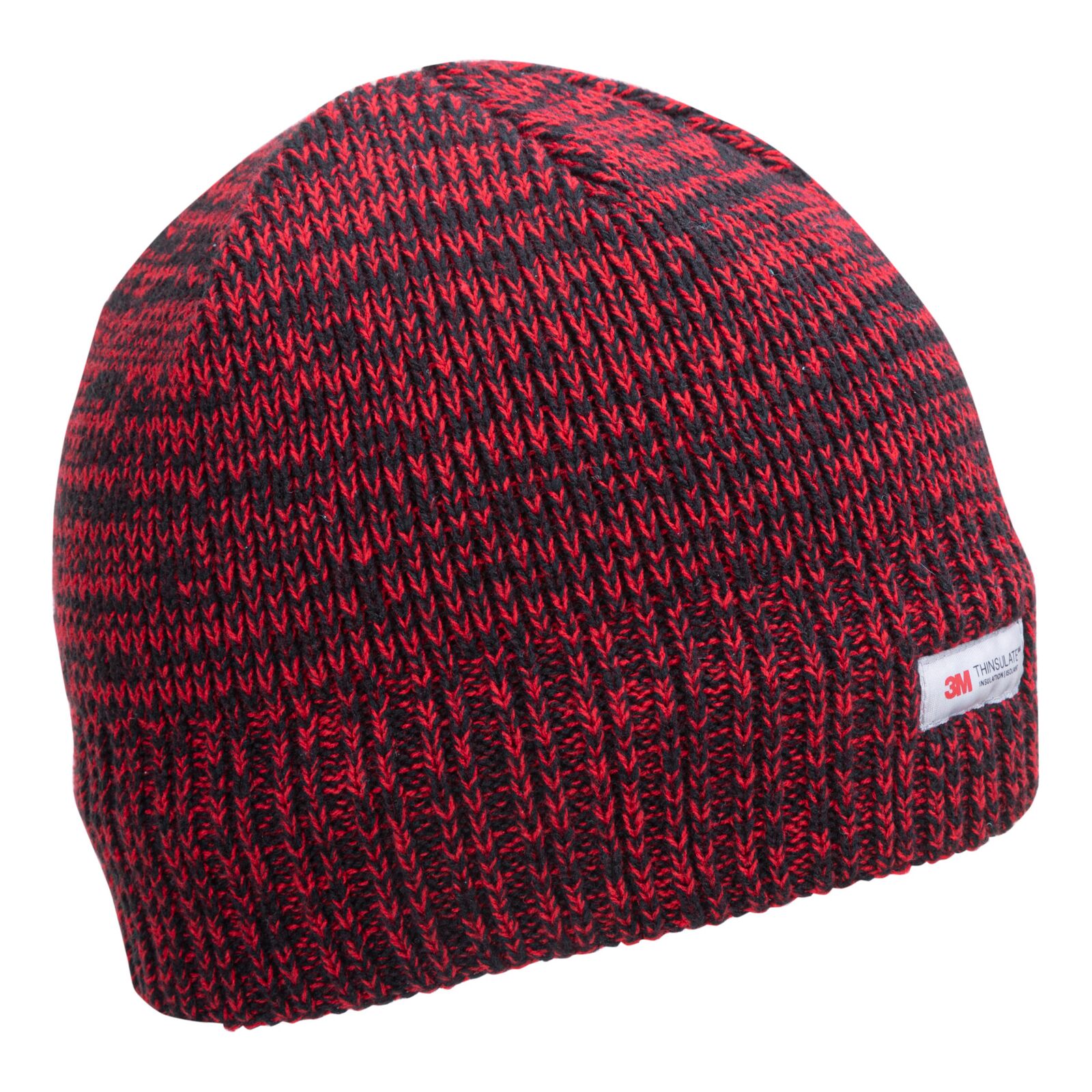 LahtiPro Mössa, Acrylic Hat, Thinsulate Thermal Lining, Red Melange, LAHTI