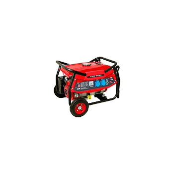 Elverk, bensin generator 2000W, AVR, 2 x 230V, 12V, på hjul, Tryton