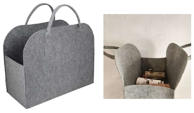 Mjukis2 Filtväska Mjukis, praktiskt handsydd väska för förvardagsshopping .m.m. stor, kan vikas ihop