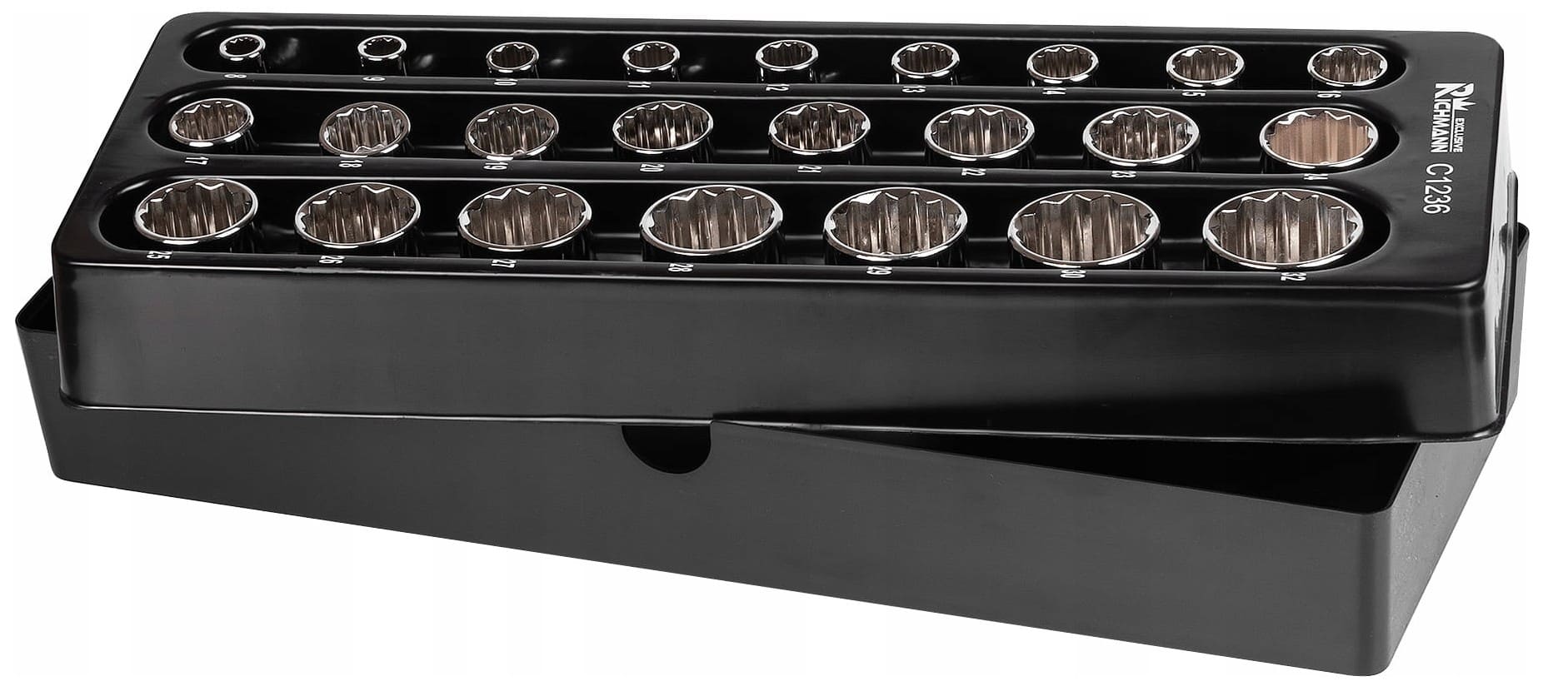RICHMANN EXCLUSIVE Hylsa 12-kantig 1/2, sats 24st hylsor 8-32 mm, Richman Exclusive - 2