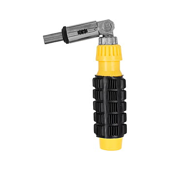 Mega Skruvmejsel handtag med spärr och LED, sats med hyslor och bits 40 st, plastbox