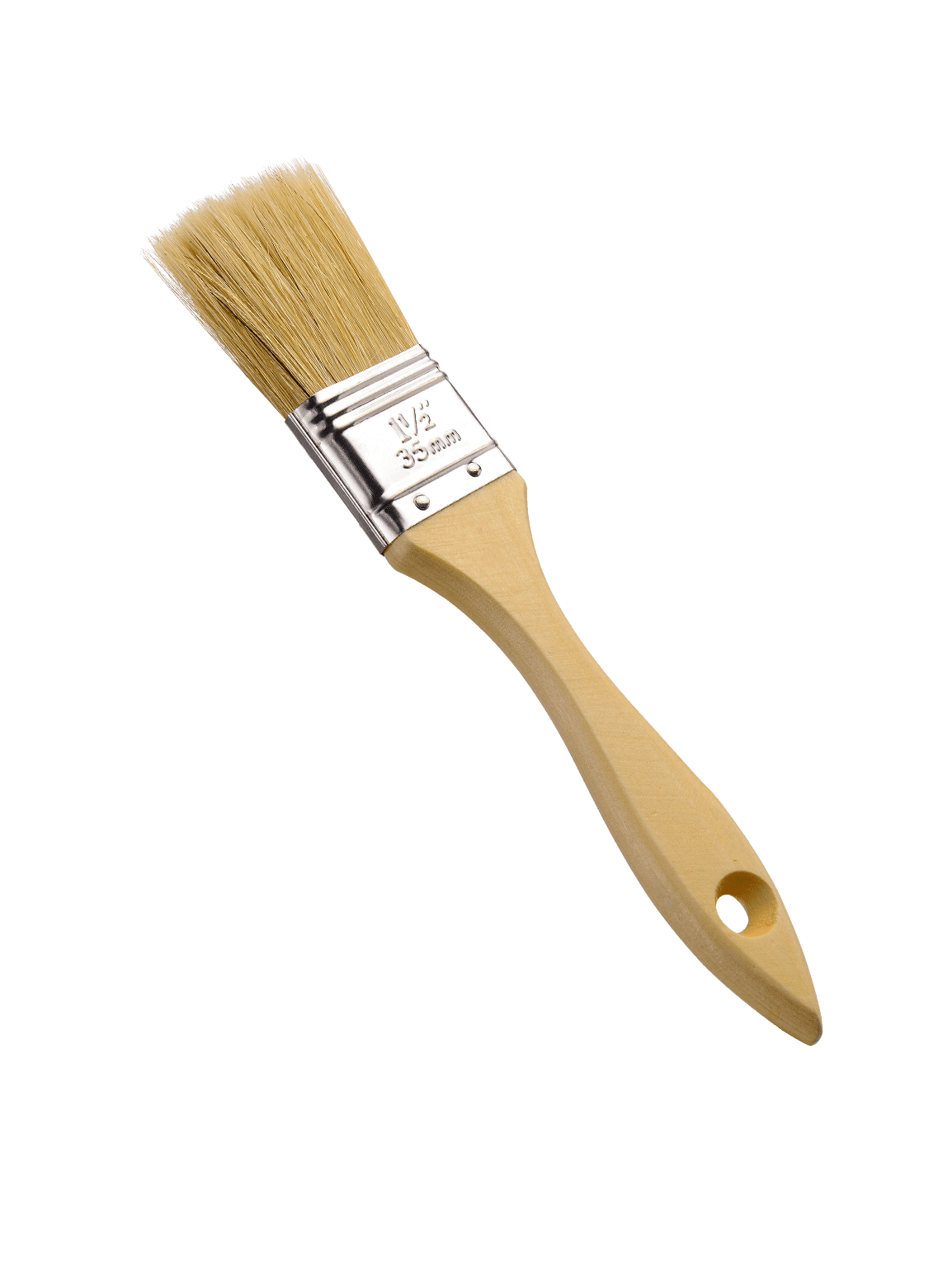 Övriga2 Penslar 50st 20 mm x 19, 5 cm träskaft, natur borst - 2
