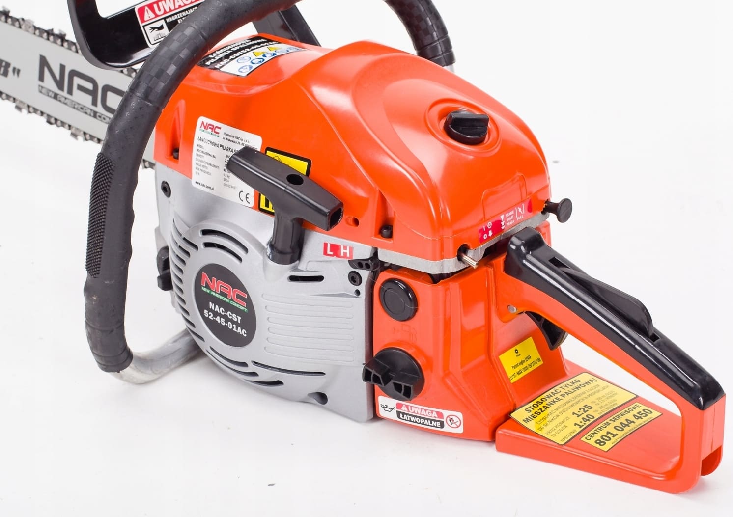 Kedjesåg bensindriven 45 cm (18) 3000W, 3hk, stark och tålig, NAC - 5
