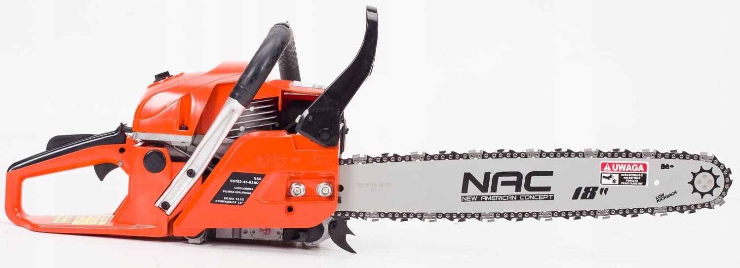 Kedjesåg bensindriven 45 cm (18) 3000W, 3hk, stark och tålig, NAC - 4