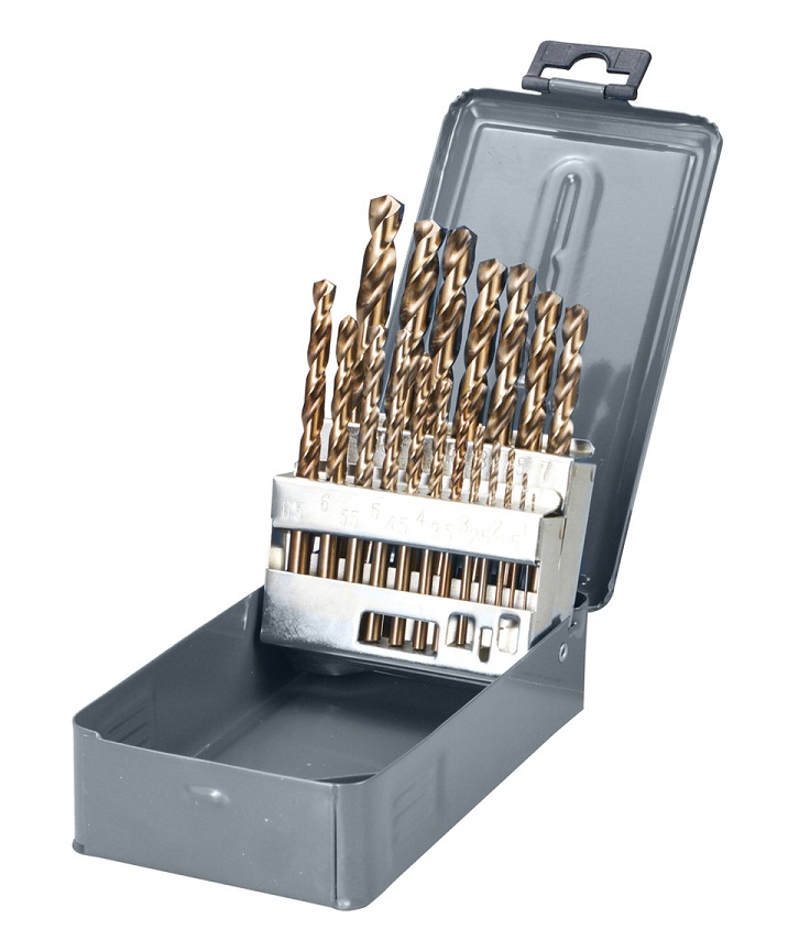 PROLINE TOOLS 19 Delar HSS Spiralborr - HSS DIN338 (1-10, 0 mm), Proline
