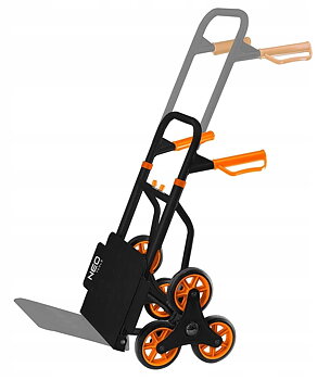 Neo Tools Pirra max 150 kg, trapphjul, magasinkärra, transportkärra, hopfällbar