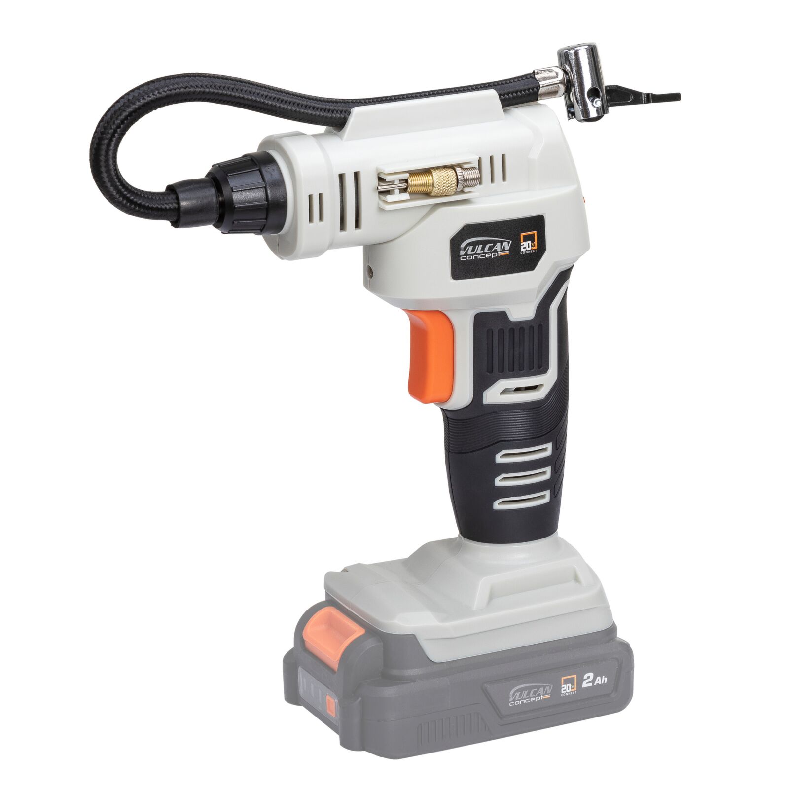 Luftpump, 20V Connect sladdlös batteridriven pump 8, 27 bar (utan batteri och laddare), 20V, Vulcan