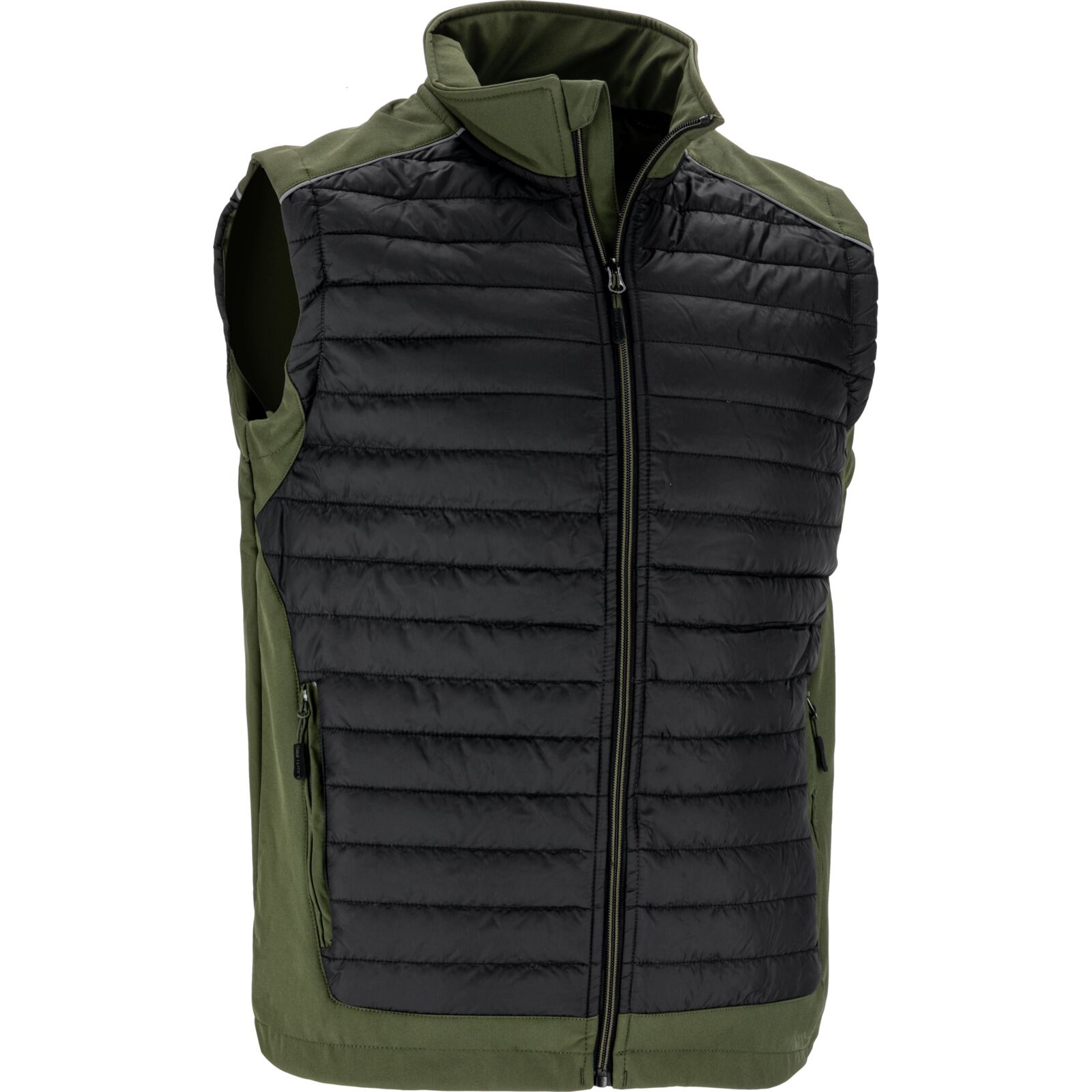 LahtiPro Vest, Padded, Black-Green, CE, LAHTI (Storlek : 3XL) - 4