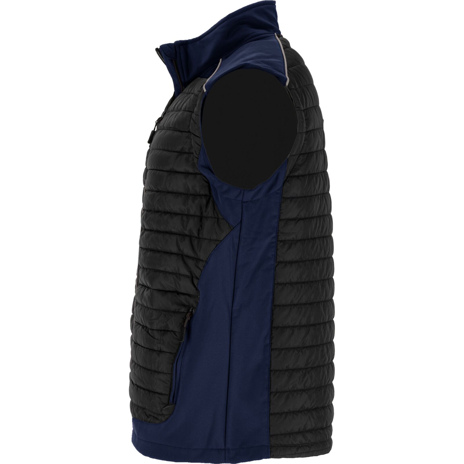 LahtiPro Vadderad Väst Black-Navy Blue, CE, LAHTI (Storlek : XL)