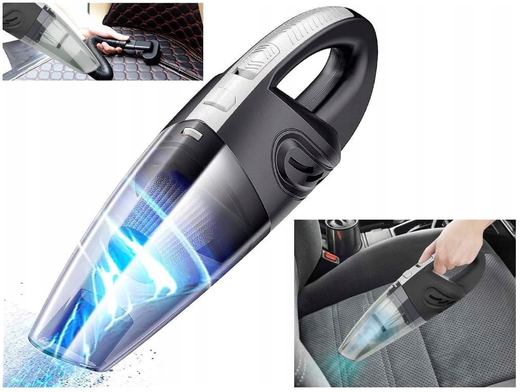 Handdamsugare batteri 9V 20W, USB, laddningsbar bildammsugare, Verk Group - 6