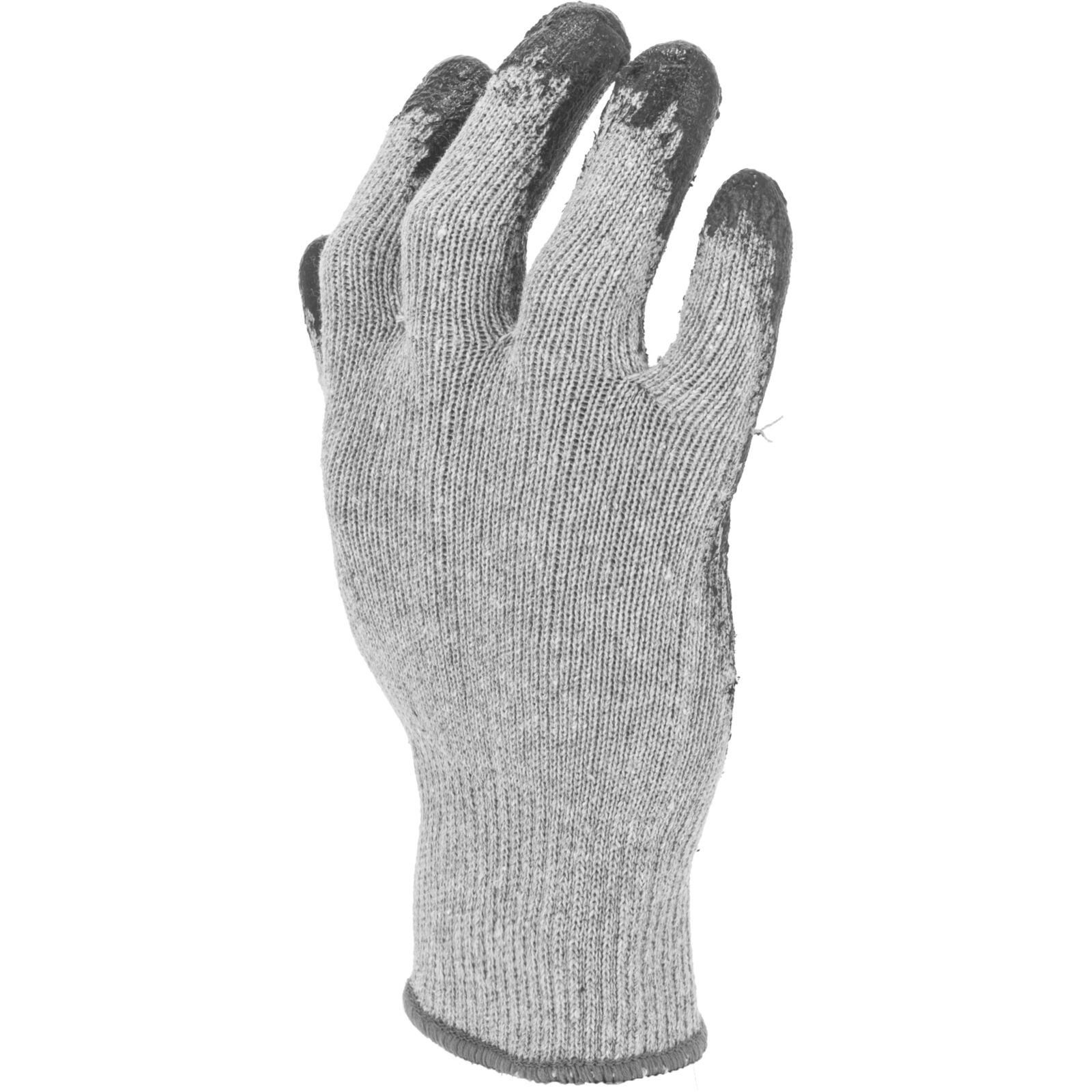 LahtiPro Arbetshandskar 12par LATEX GREY-BLACK, CE, LAHTI (Handskestorlek : 10 [XL] Handlängd 20,4cm Omkrets 25,4cm) - 5