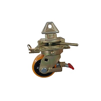 Containerhjul med twistlock 5 400 kg – set om 4 (Twistlock Dynamics Compact)