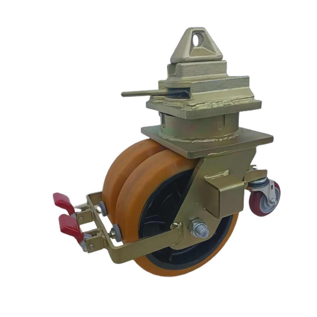 Containerhjul med twistlock 13 500 kg – set om 4 (Twistlock Dynamics Pro) - 3