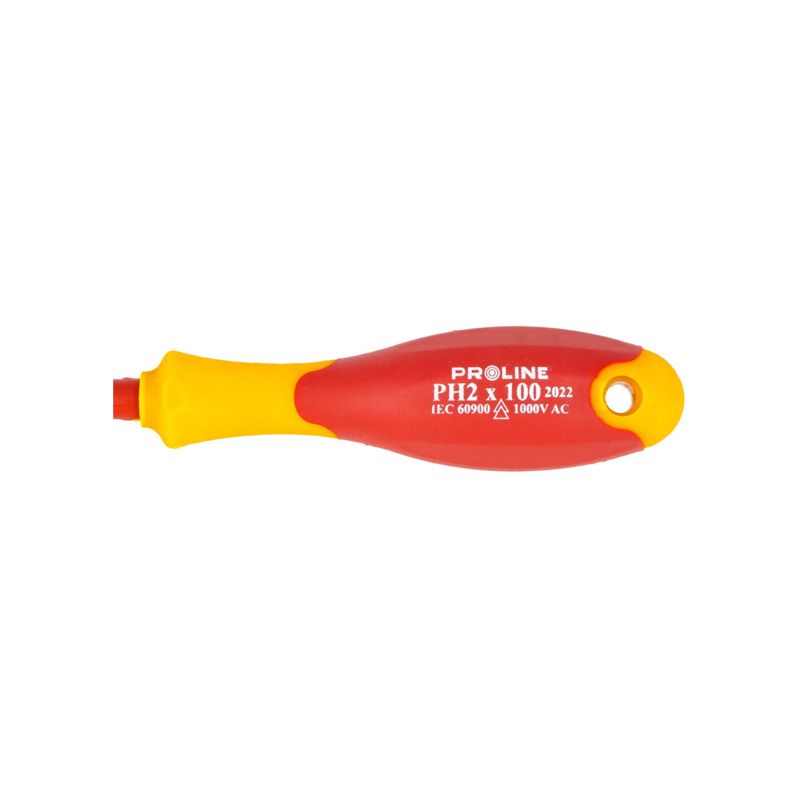PROLINE TOOLS Skruvmejsel för elektriker PH2/100, 1000V, Soft Touch, Proline - 3