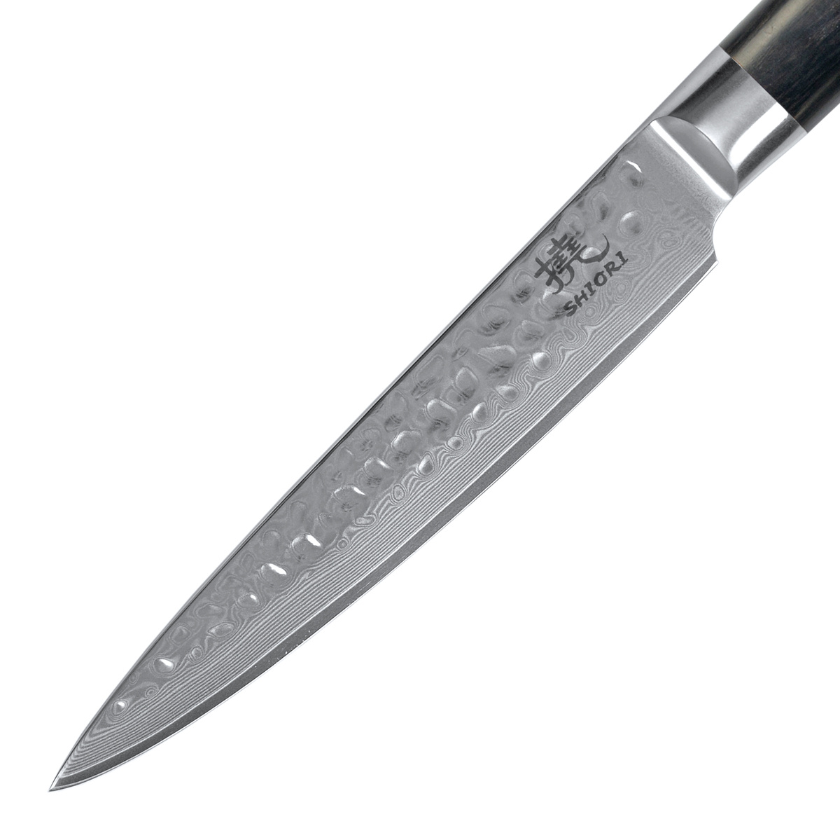 SHIORI 3-Set 撓 Kuri Murō + Santoku + Sifu - set med tre japanska knivar av Damaskusstål - 6