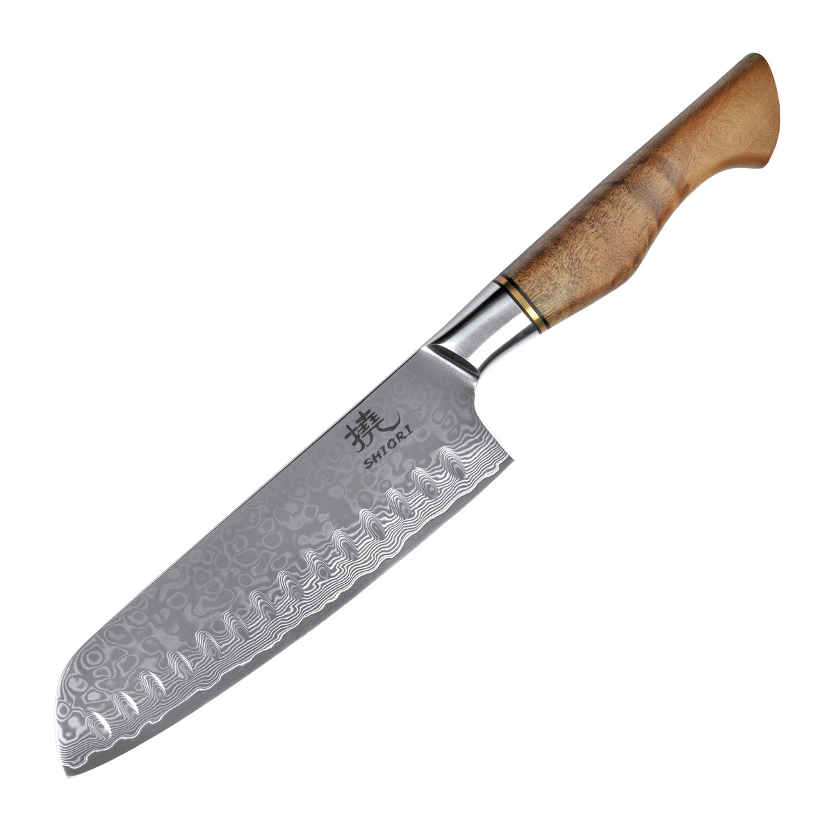 SHIORI 撓 Santoku av Jakub Suchta - universell, multifunktionell japansk kockkniv