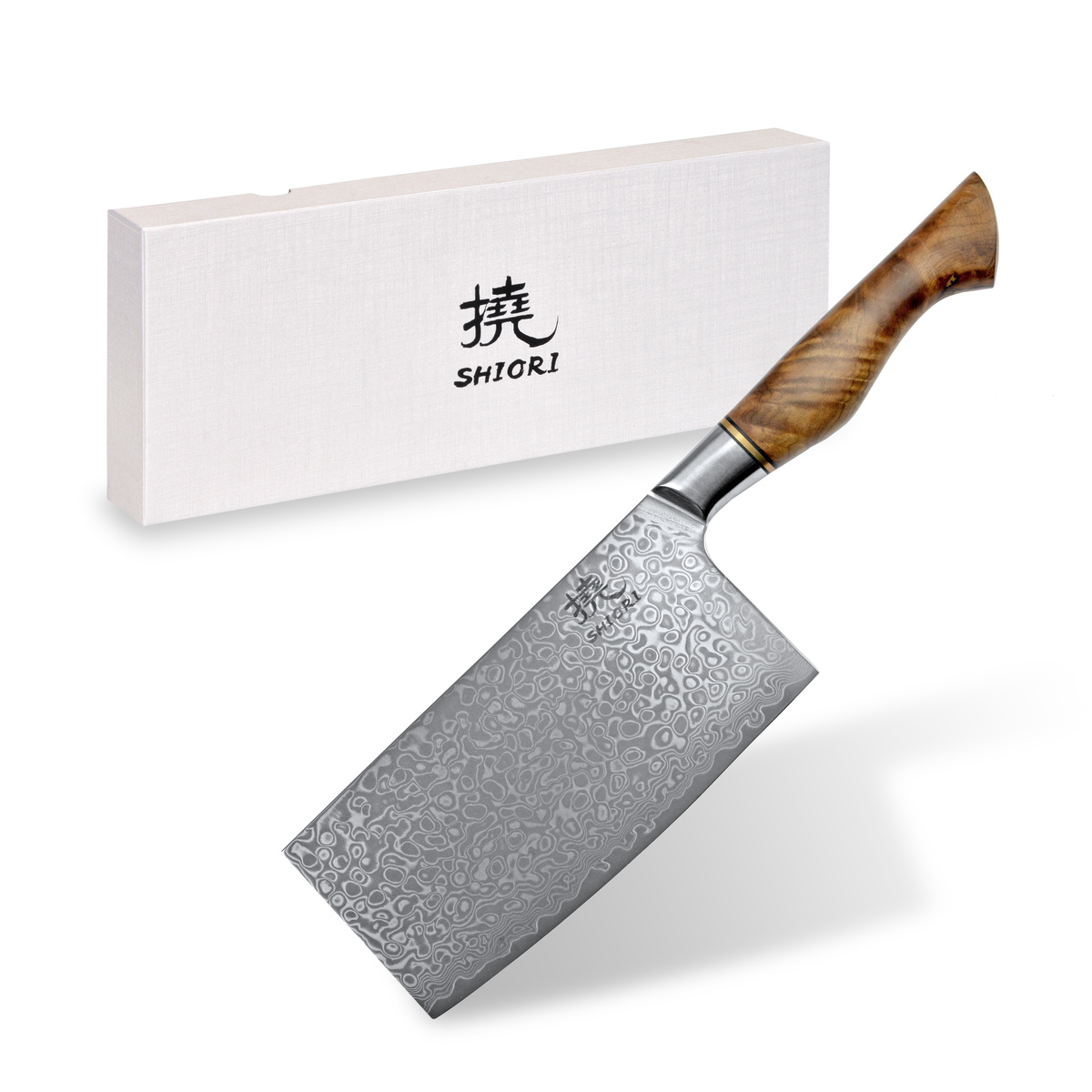 SHIORI 撓 Haku av Jakub Suchta - japansk kniv för kött- och grönsaksklyftor, yxkniv - 3