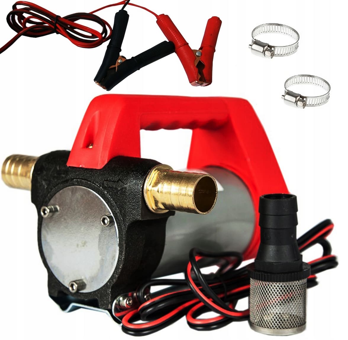 Bränslepump, oljepump 12V och 24V, 245W, Falon-Tech