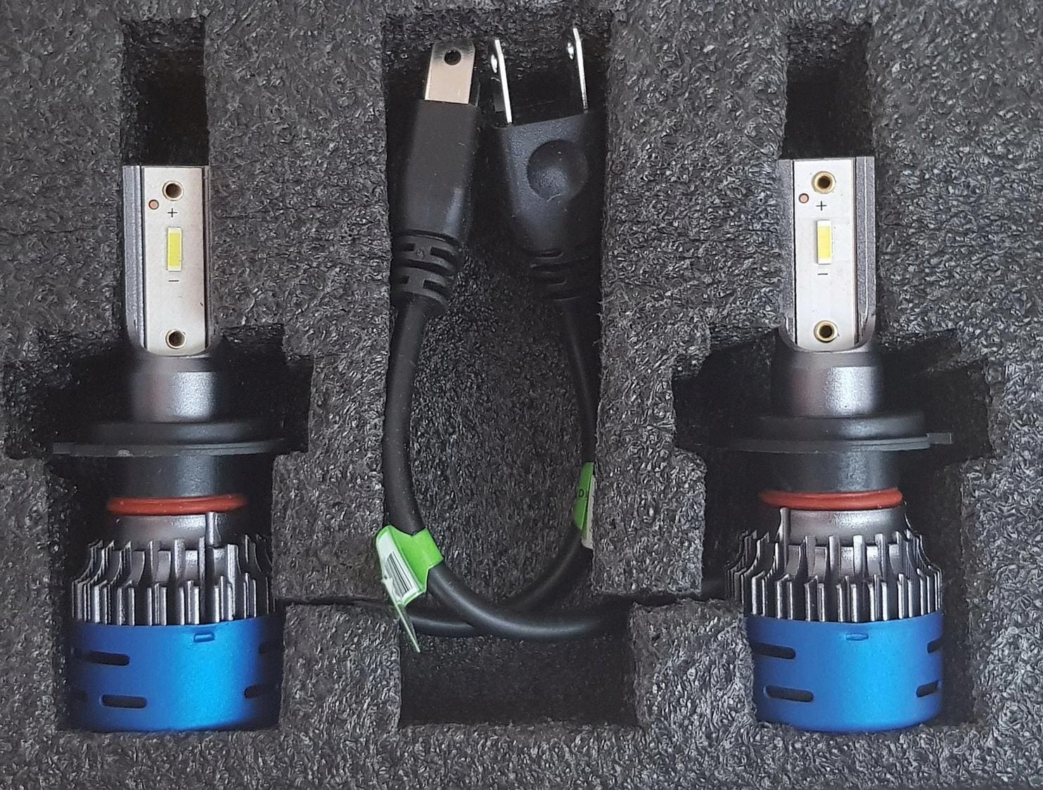 H7 CREE LED 2 x 50W 20000 LM, 6500K, iFocis Ultra halv/helljus, CANBUS, 2 lampor - 5