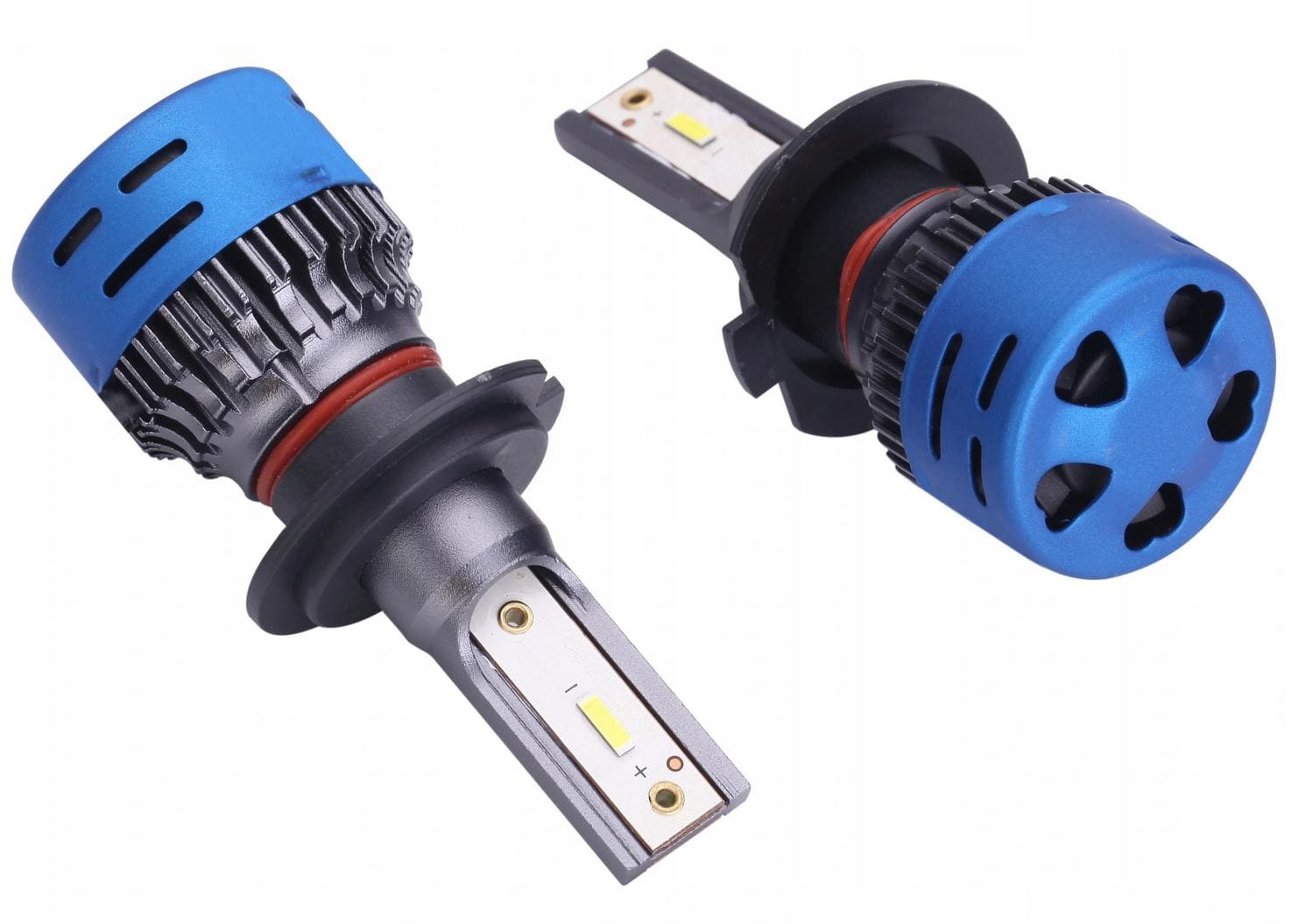 H7 CREE LED 2 x 50W 20000 LM, 6500K, iFocis Ultra halv/helljus, CANBUS, 2 lampor - 4