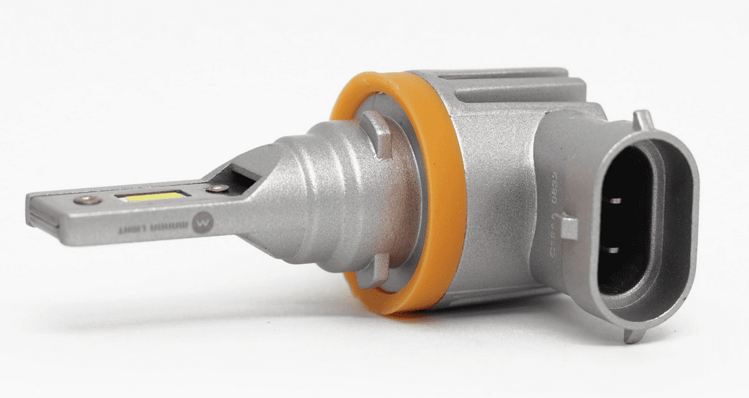 MARBA LIGHT H8 / H11 CSP LED, CE E9 certifierade, 4000 LM 6000K CANBUS, 2 lampor - 6