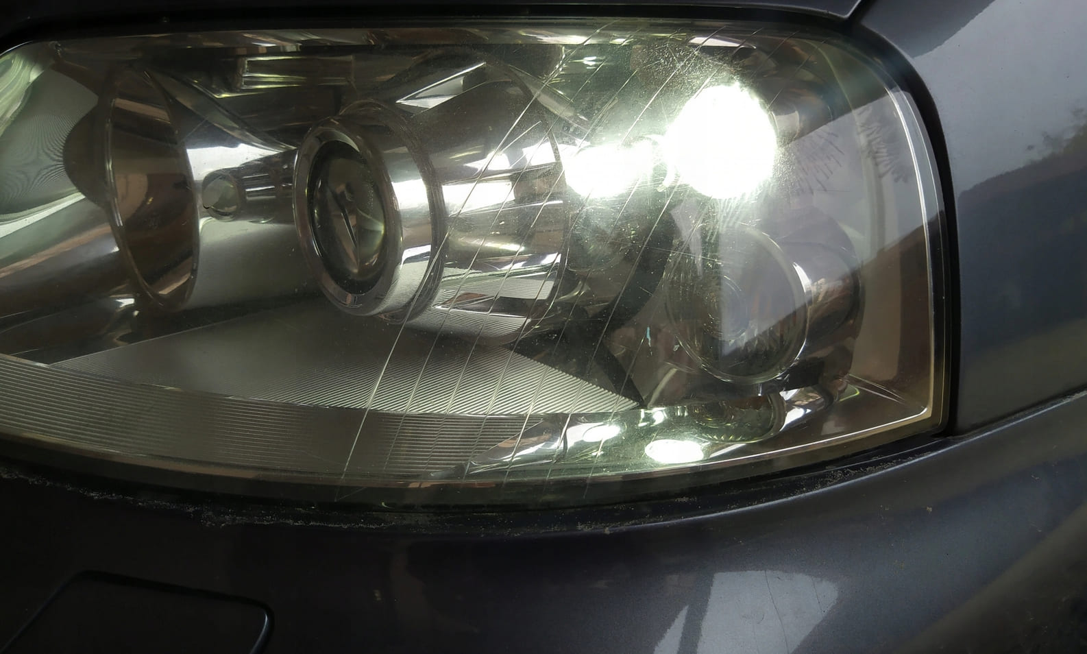 T10 5W5 starka LED (4xSMD 3030), Canbus, 2 st - 6