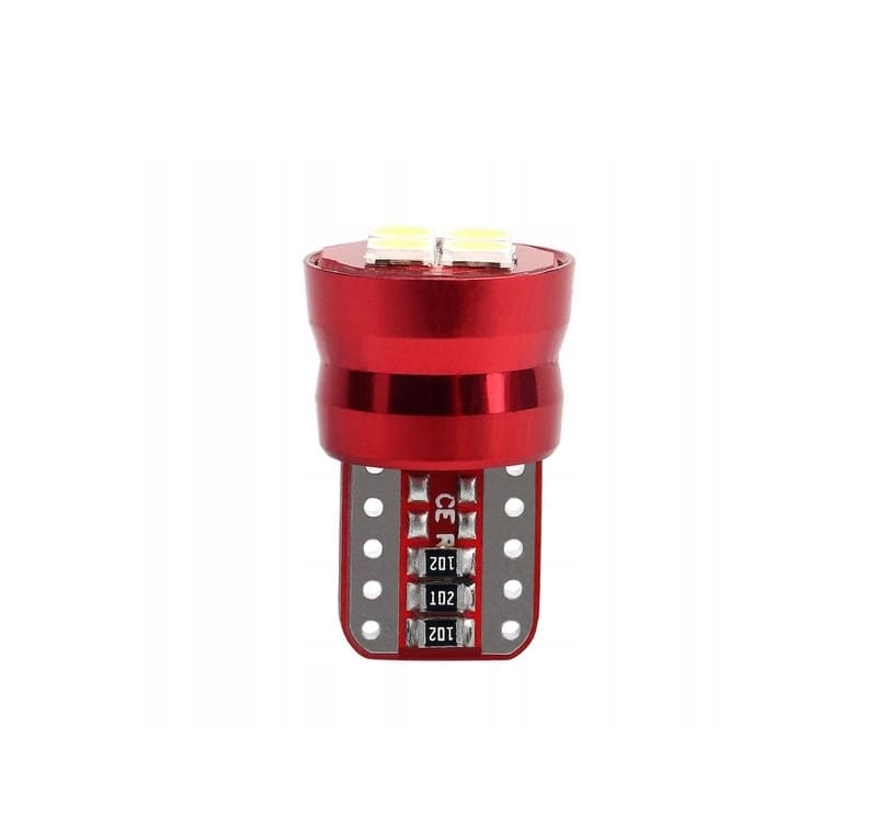 T10 5W5 starka LED (4xSMD 3030), Canbus, 2 st - 8