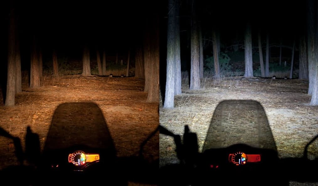 H8 H9 H11 LED 8x CREE XBD ultra white 6000K, 8000LM, passiv kylning, 2st - 2