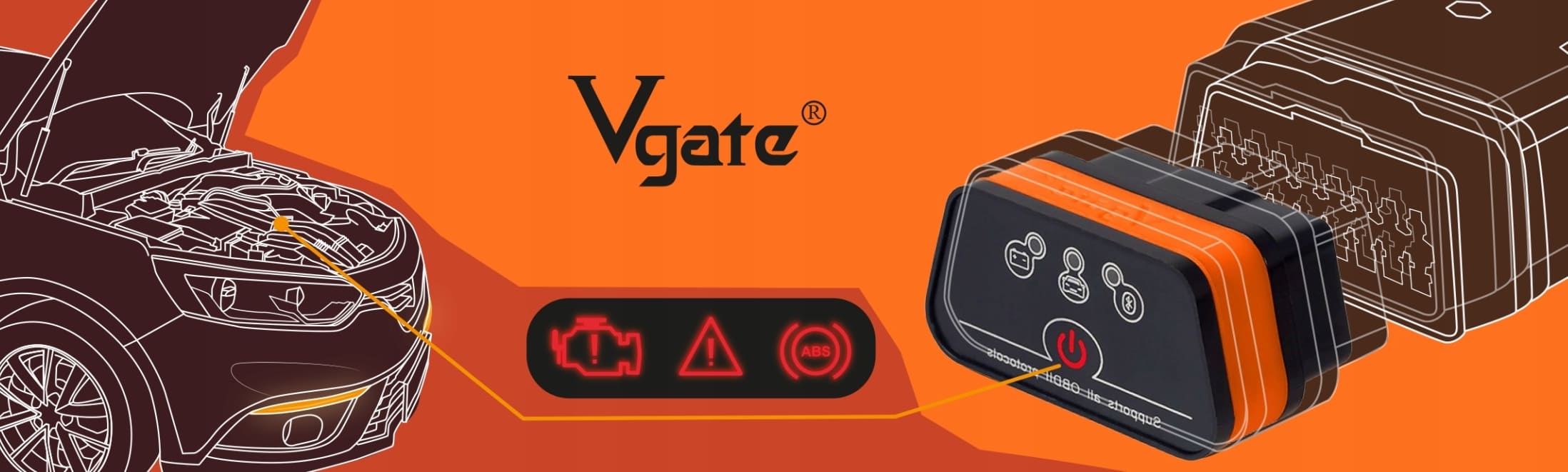 Vgate iCar2 BT3.0 ELM327 - 6