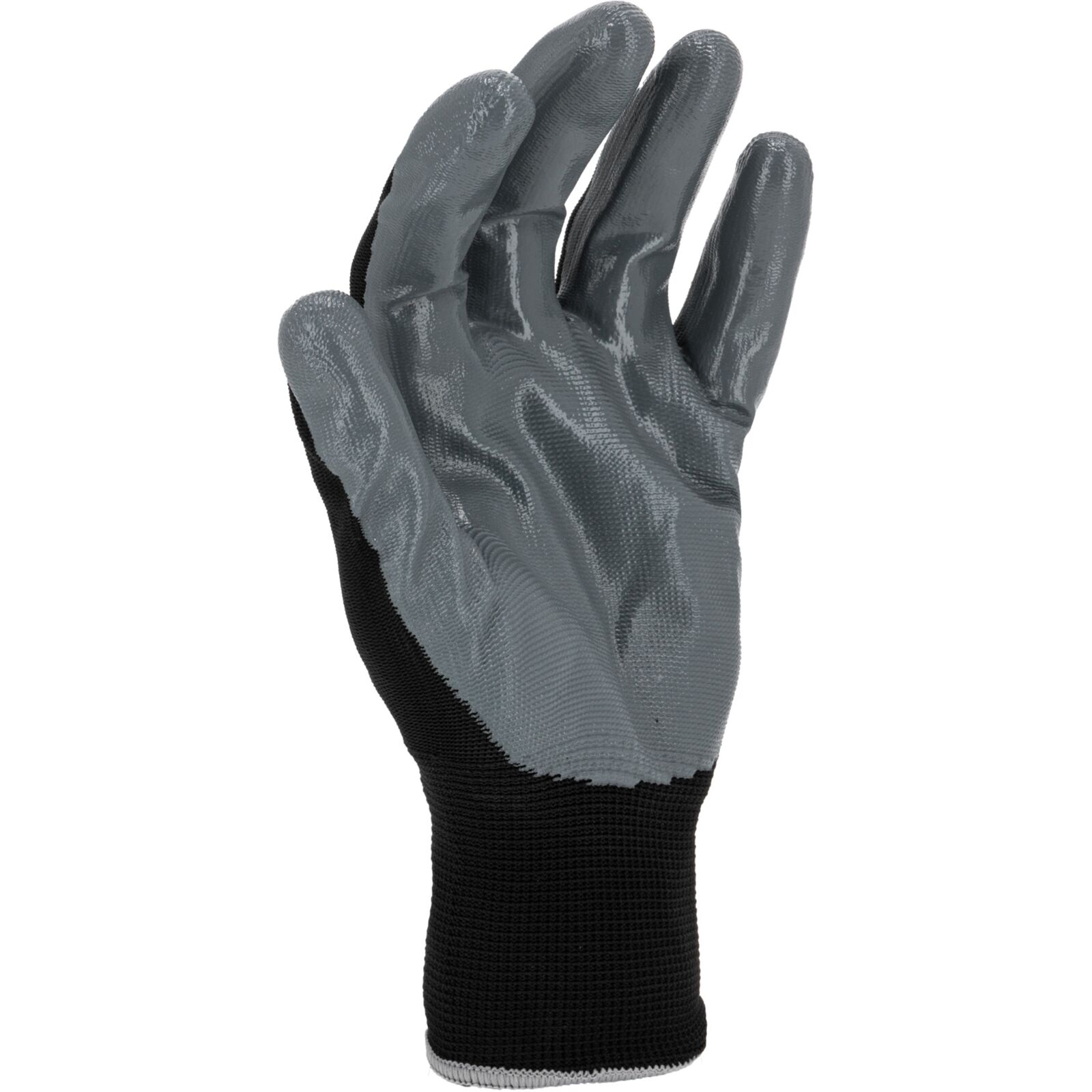 LahtiPro Nitrilhandskar 12 par svart-grå , CE, LAHTI (Handskestorlek : 9 [L] Handlängd 19,2cm Omkrets 22,9cm) - 3