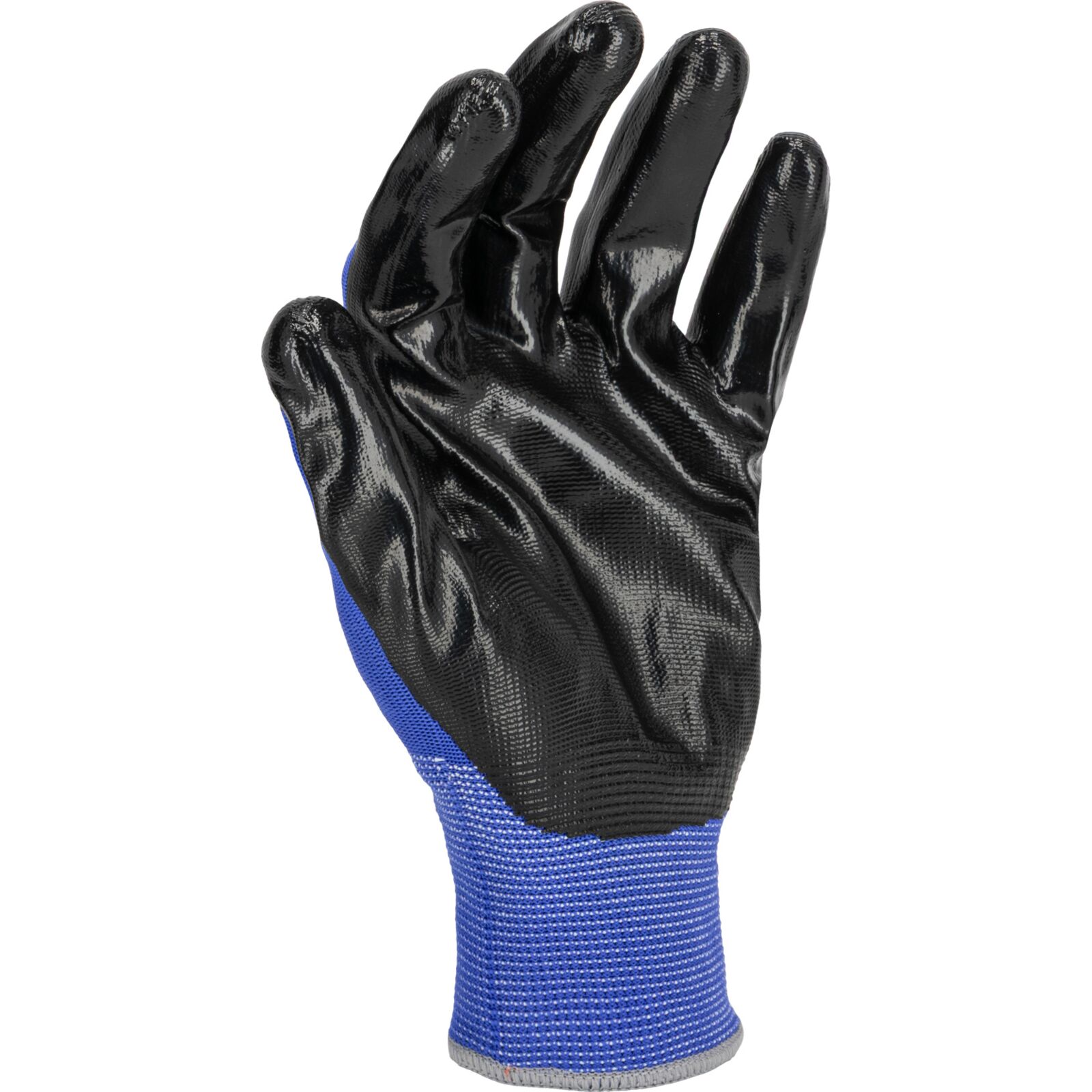 LahtiPro Nitrilhandskar 12 par blå-svarta , CE, LAHTI (Handskestorlek : 11 [XXL] Handlängd 21,5cm Omkrets 27,9cm) - 4