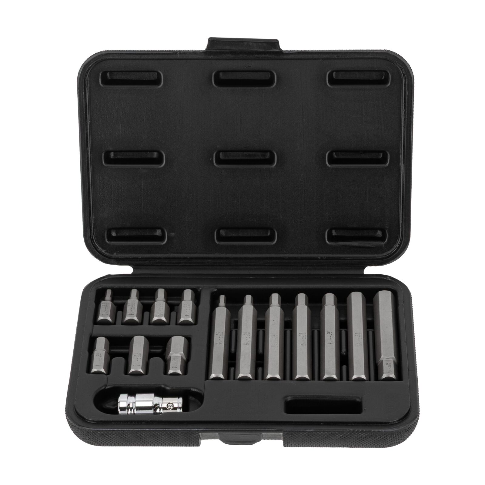 PROLINE TOOLS Bitsats 15 Delar, HEX4-HEX12, l=3075 mm, Proline - 4