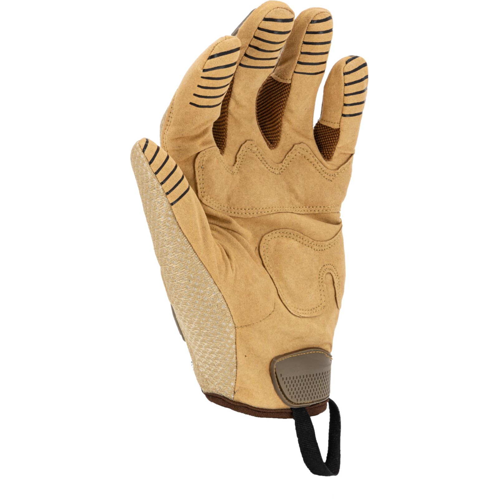 LahtiPro Handskar av syntetiskt läder, mekanikerhandskar, bruna, TPR CE, LAHTI (Handskestorlek : 10 [XL] Handlängd 20,4cm Omkrets 25,4cm) - 4