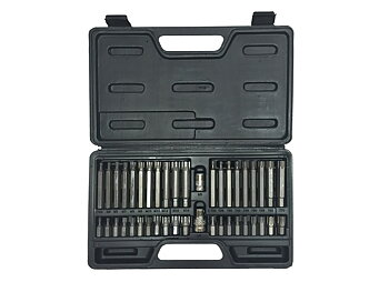 PROLINE TOOLS BIT sats 42st., 10 mm, RIBE M4-M14, l=3075 mm, Proline