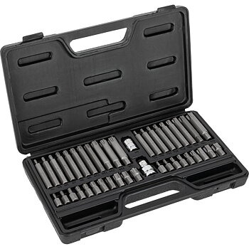 PROLINE TOOLS BIT sats 42st., 10 mm, RIBE M4-M14, l=3075 mm, Proline