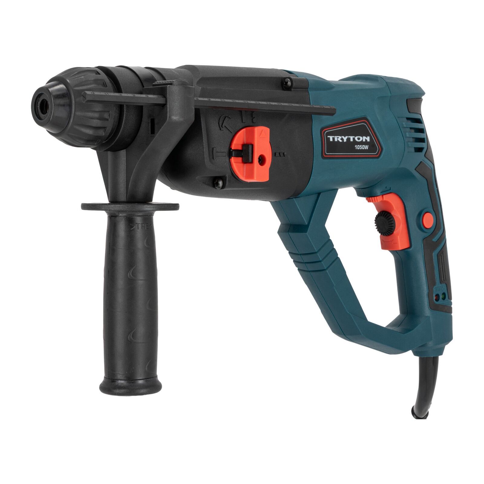 Borrhammare SDS+ 1050W 4 funktioner, väska, tillbehör, Tryton