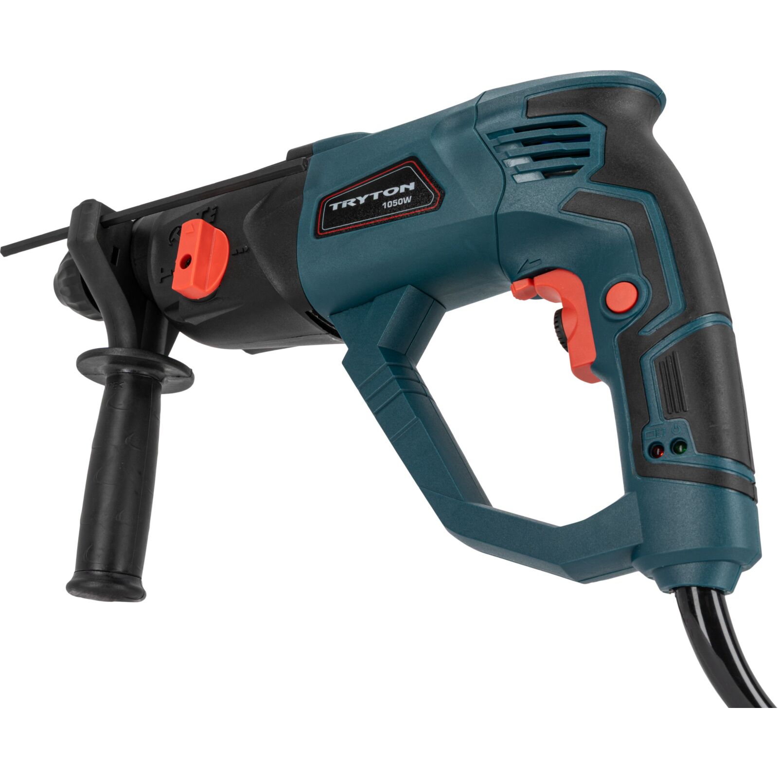 Borrhammare SDS+ 1050W 4 funktioner, väska, tillbehör, Tryton - 2