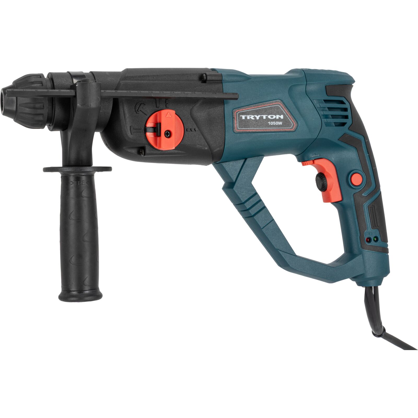 Borrhammare SDS+ 1050W 4 funktioner, väska, tillbehör, Tryton - 6